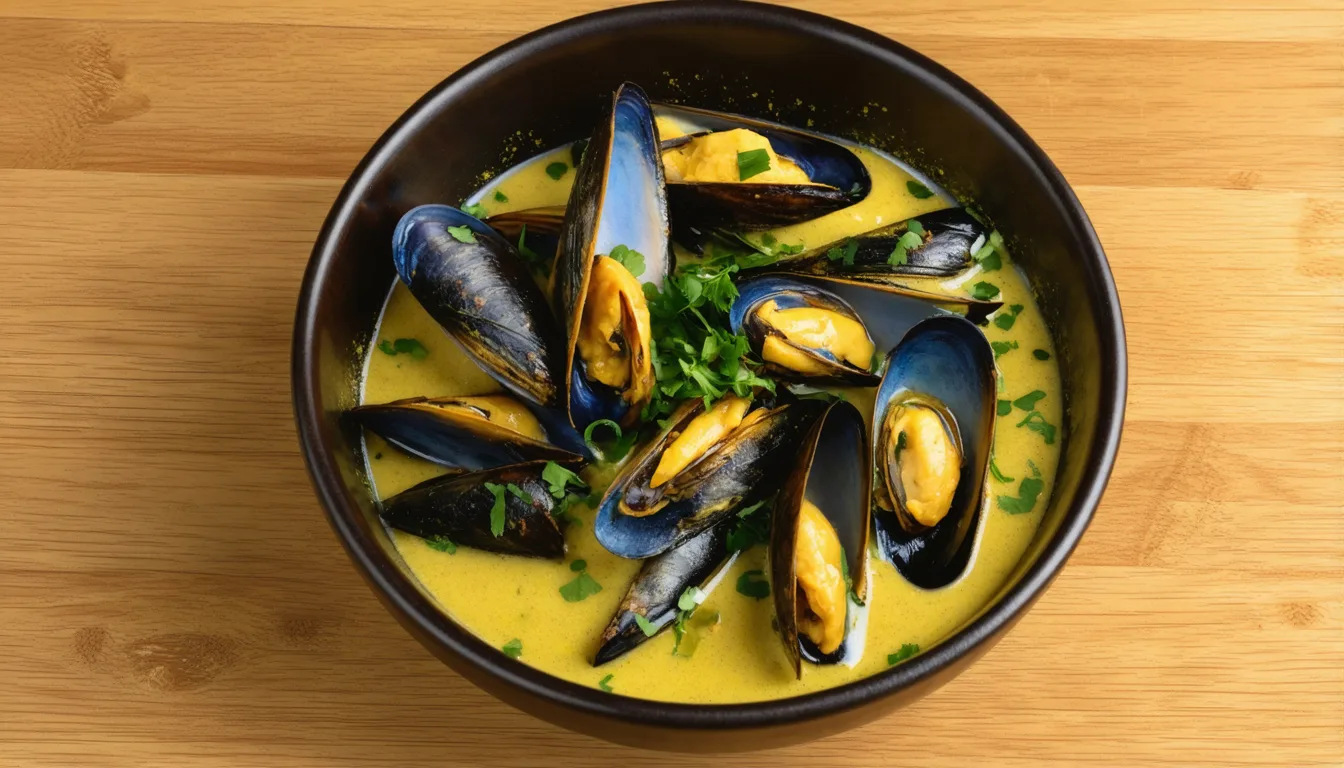 découvrez une recette savoureuse de moules au curry, prête en quelques minutes grâce au cookeo. un plat gourmand et rapide à préparer pour régaler toute la famille.