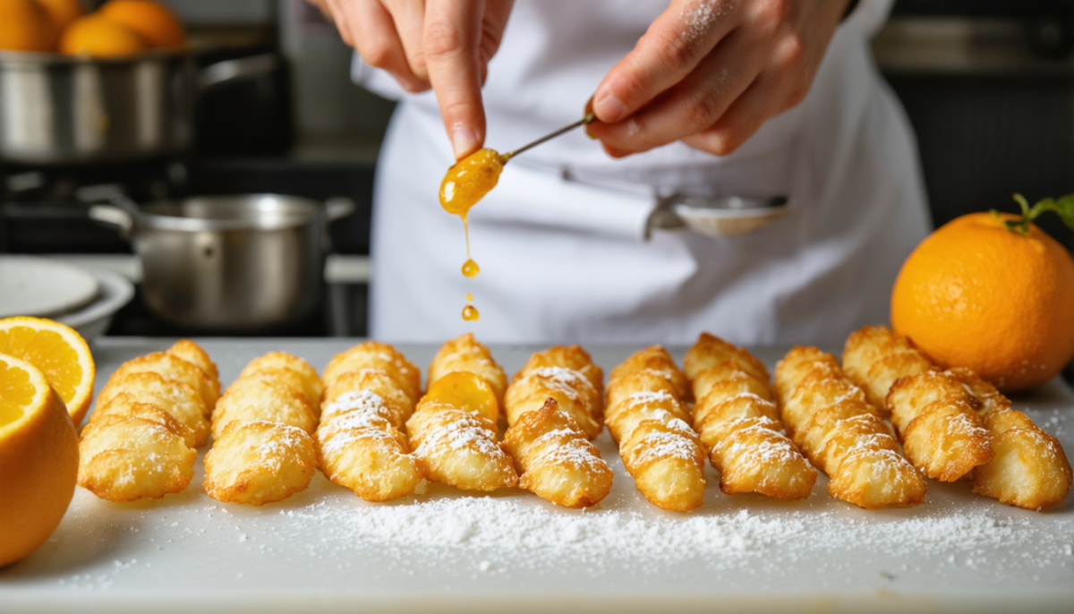 découvrez notre recette simple et savoureuse d'oreillettes parfumées à la fleur d'oranger, pour des douceurs délicieuses et parfumées à partager en famille.