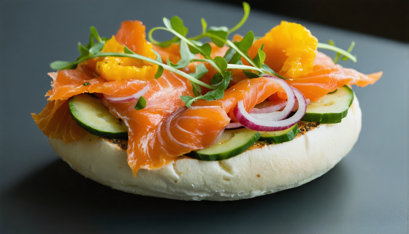 découvrez la recette incontournable du bagel légèreté au saumon fumé, un délice street food alliant fraîcheur et saveurs gourmandes, parfait pour un repas rapide et savoureux.