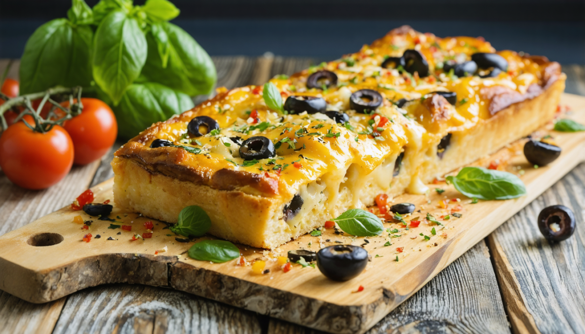 découvrez notre recette facile et savoureuse de cake salé au fromage fondant et olives noires, parfait pour un apéritif ou un repas léger.