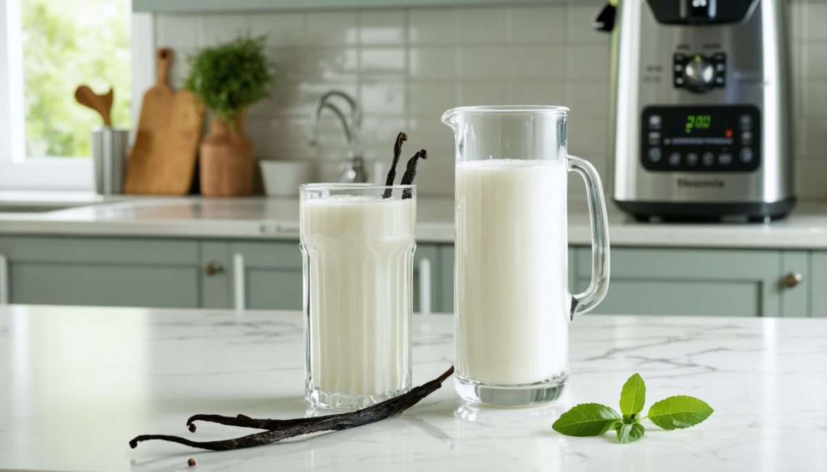 découvrez la recette rapide et simple des délicieux flans vanille légers préparés au thermomix, parfaits pour un dessert savoureux et facile à réaliser.