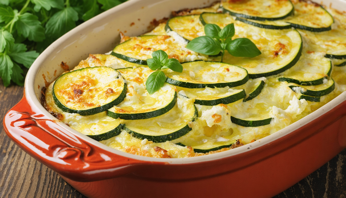 découvrez notre recette facile et gourmande de gratin de courgettes au chèvre, un plat savoureux parfait pour régaler toute la famille en toute simplicité.
