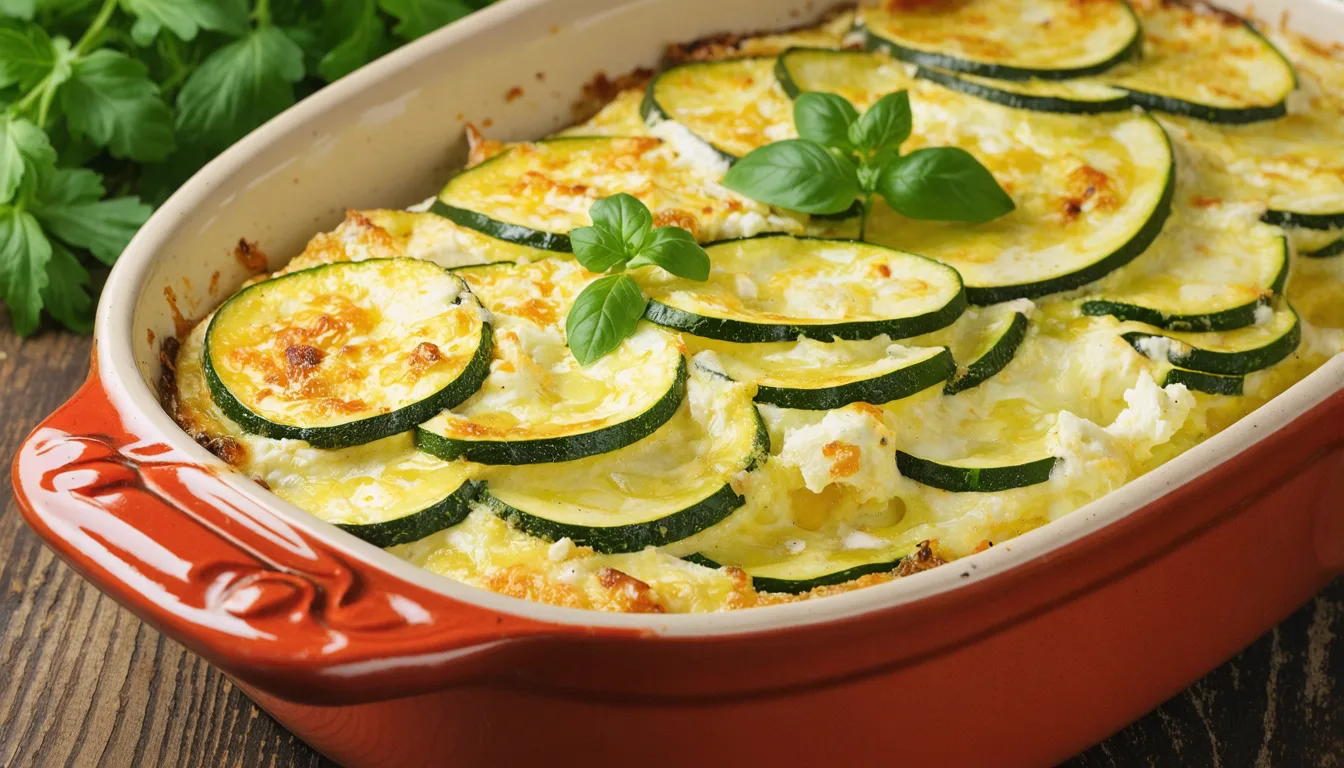 découvrez notre recette facile et gourmande de gratin de courgettes au chèvre, un plat savoureux parfait pour régaler toute la famille en toute simplicité.