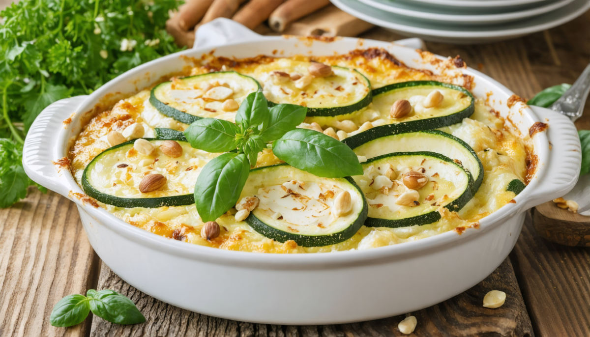 découvrez notre recette facile et gourmande de gratin de courgettes au chèvre, un plat savoureux parfait pour régaler toute la famille.