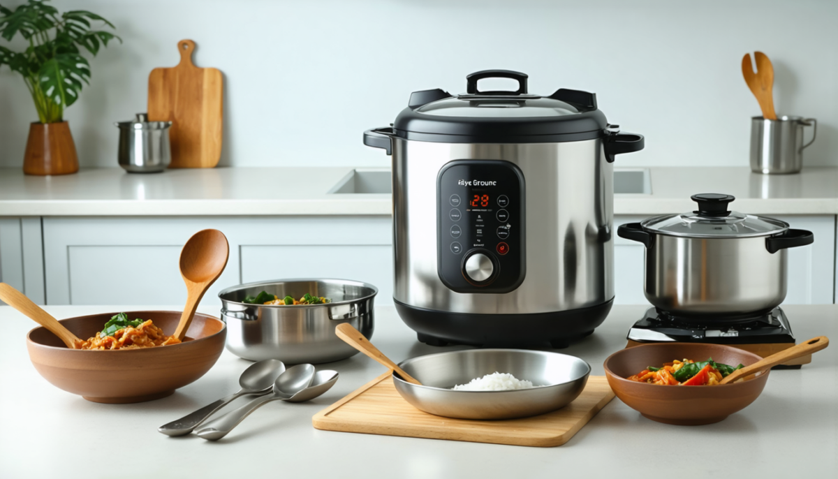 savourez un délicieux riz blanc parfumé servi avec une sauce poulet au curry riche en saveurs, pour un voyage exotique et gourmand dans votre assiette.