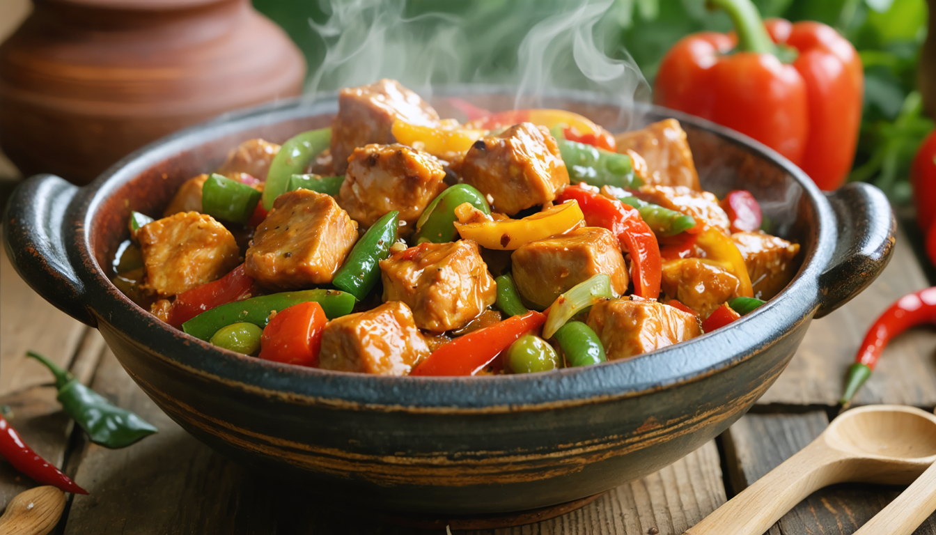 découvrez notre recette facile et savoureuse de sauté de porc au curry, idéale pour un repas gourmand et parfumé en toute simplicité.