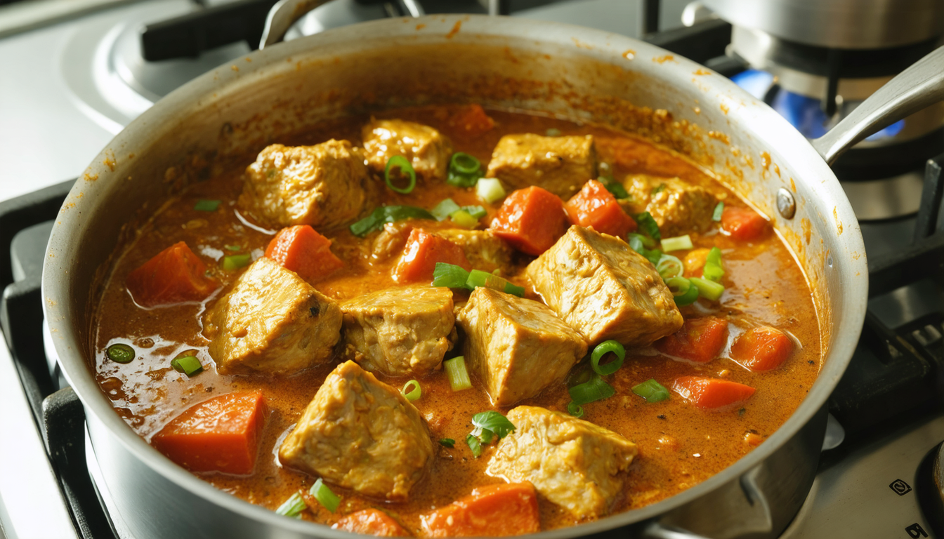 découvrez notre recette facile et savoureuse de sauté de porc au curry, idéale pour un repas rapide et plein de goût.