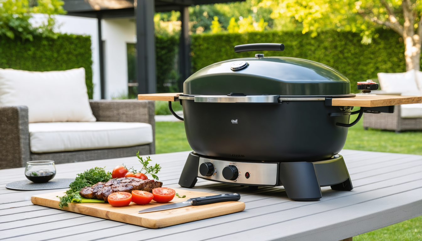 découvrez le severin pg 8565, le barbecue électrique idéal pour toutes vos aventures culinaires en extérieur. compact, performant et facile à utiliser, il vous accompagne partout pour des repas savoureux.