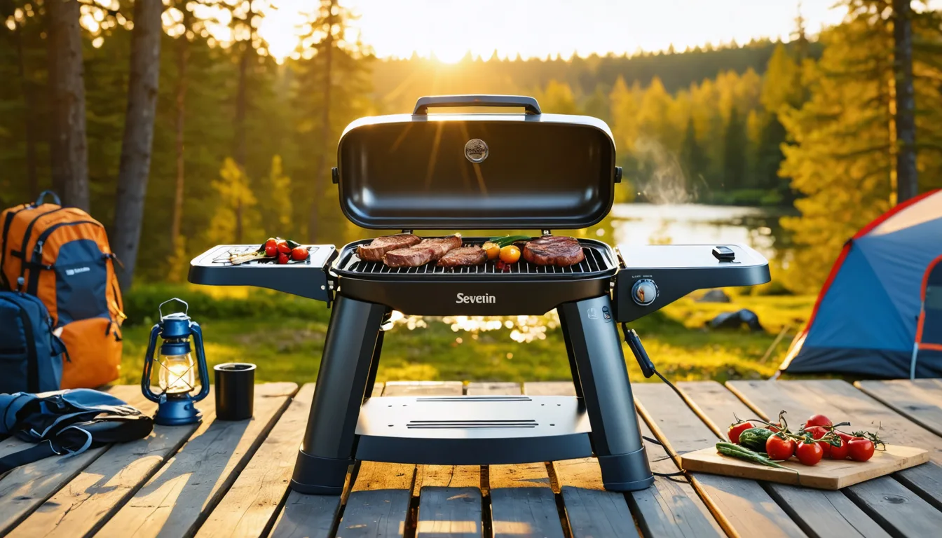 découvrez le severin pg 8565, un barbecue électrique performant et compact, idéal pour toutes vos aventures en plein air. simple d’utilisation et efficace, il vous accompagne partout pour des grillades savoureuses.