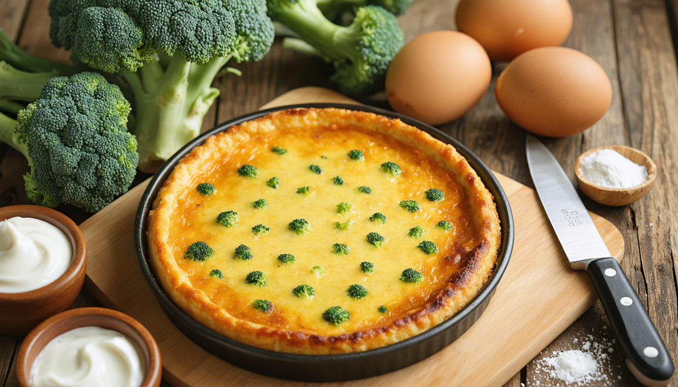 découvrez une recette ultra simple de flan aux brocolis, idéale pour un plat savoureux et rapide à préparer. parfait pour un repas léger et gourmand.