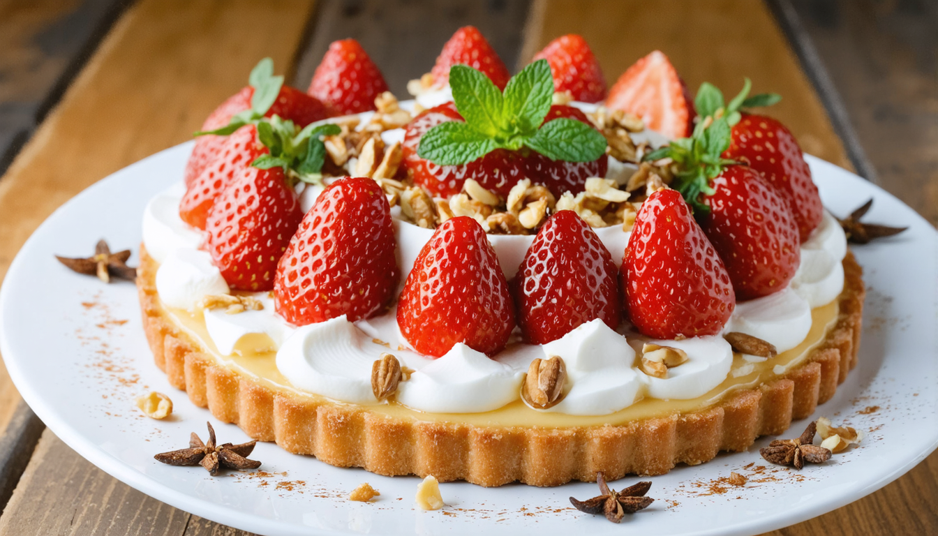 découvrez une recette estivale rafraîchissante : fraises juteuses accompagnées de fromage frais délicatement parfumé à la menthe, facile à préparer pour un dessert léger et savoureux.