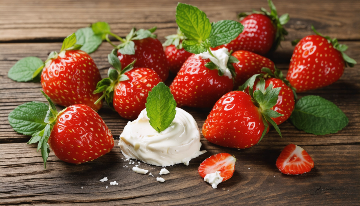 découvrez une recette estivale rafraîchissante alliant fraises juteuses et fromage frais parfumé à la menthe, simple à préparer pour un dessert léger et savoureux.