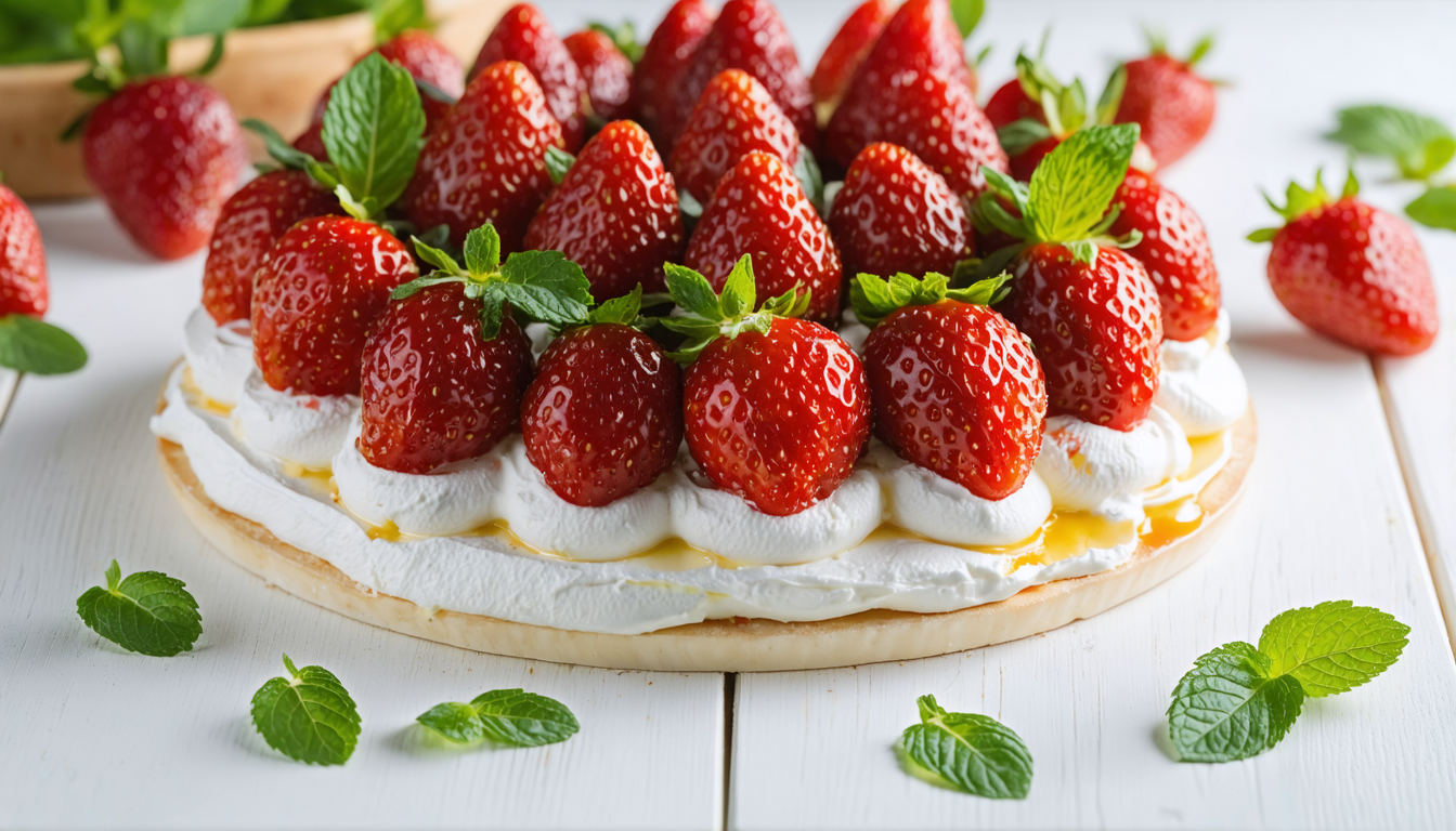 découvrez une recette estivale simple et rafraîchissante : fraises au fromage frais aromatisé à la menthe, idéale pour un dessert léger et savoureux.
