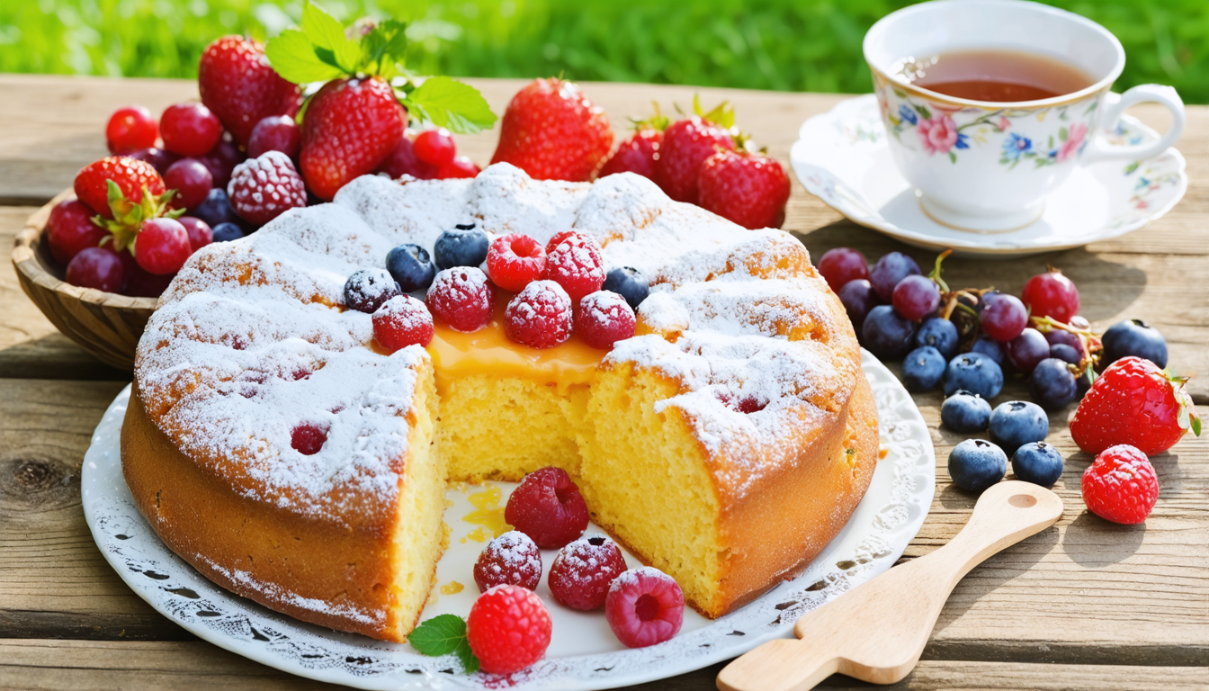 découvrez la recette simple et rapide du gâteau au yaourt, moelleux à souhait, idéal pour un goûter d'été réussi et gourmand en famille ou entre amis.