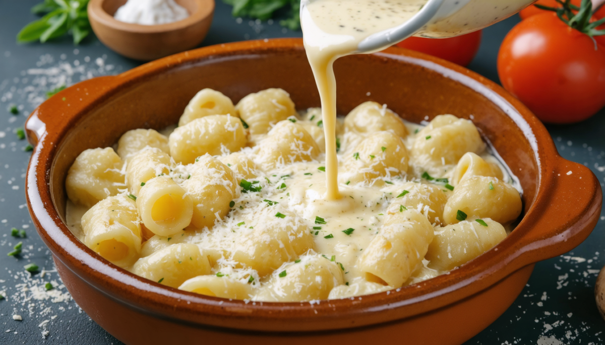 découvrez notre recette savoureuse de gnocchis au parmesan, parfaite pour un moment convivial à partager entre amis ou en famille.