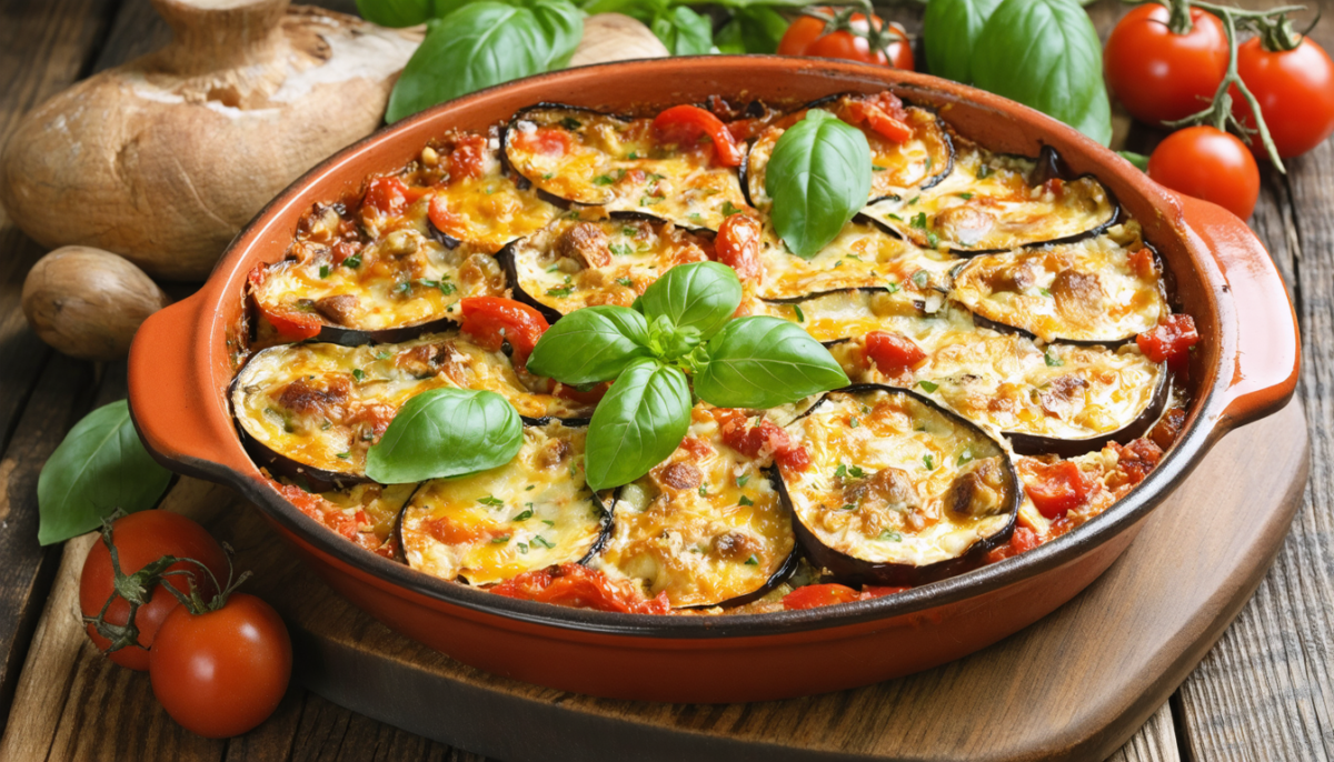 découvrez notre gratin d'aubergines à la mozzarella, une recette gourmande, ensoleillée et facile à réaliser pour un repas savoureux et convivial.