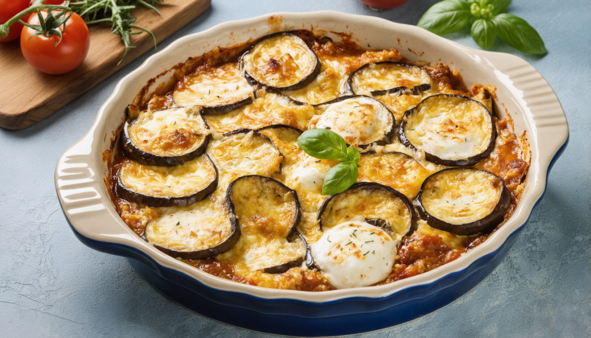 découvrez notre gratin d'aubergines à la mozzarella, une recette gourmande, ensoleillée et facile à réaliser pour régaler toute la famille.