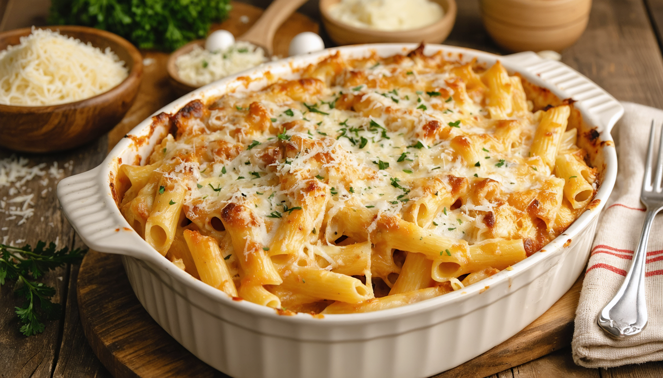 découvrez notre recette facile et savoureuse de gratin de pâtes gourmand, parfaite pour un repas réconfortant et délicieux en toute simplicité.