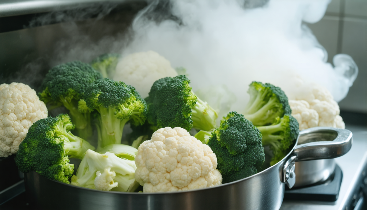découvrez notre recette légère et diététique de gratin sain au brocoli, chou-fleur et saumon, alliant gourmandise et bien-être pour un repas équilibré.