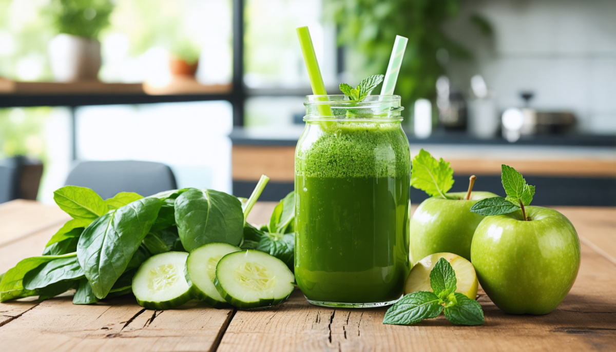 découvrez une recette simple de jus détox vert et ses bienfaits pour la santé au quotidien. boostez votre énergie et revitalisez votre corps naturellement.