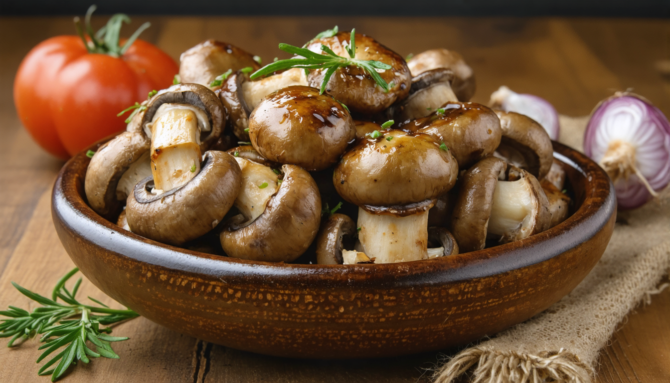 découvrez la recette d’etchebest pour des champignons croustillants, parfaitement caramélisés et fondants à souhait, un délice gourmand à réaliser facilement.