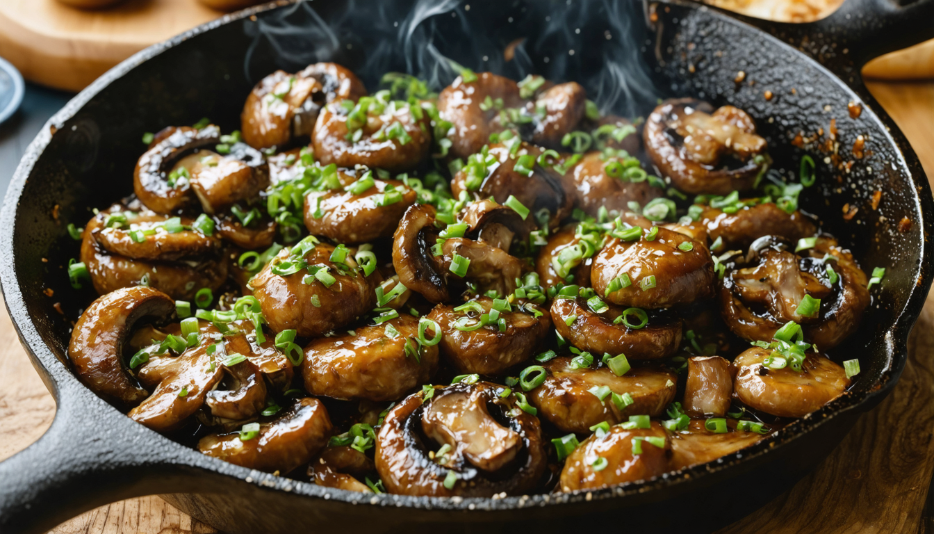 découvrez la recette d’etchebest pour des champignons croustillants, caramélisés et fondants à souhait, une explosion de saveurs et de textures qui ravira vos papilles.