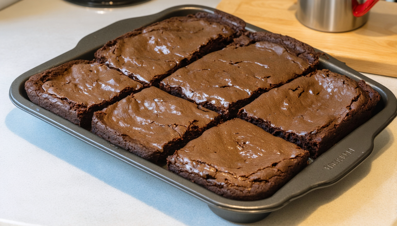 découvrez notre dessert du jour : un « faux brownie » surprenant, aussi gourmand et savoureux que la recette originale, parfait pour régaler vos papilles !