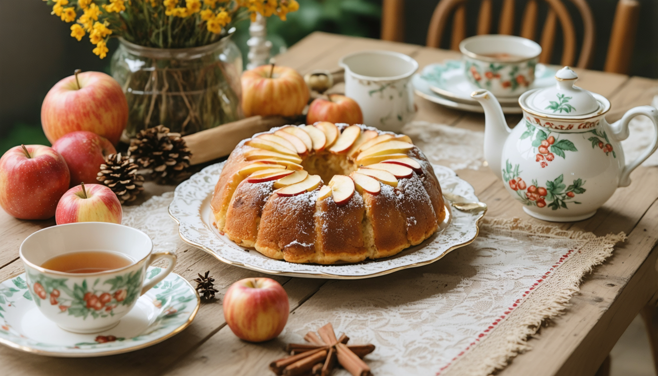 découvrez le gâteau aux pommes de grand-mère, une douceur moelleuse et parfumée qui réchauffe vos soirées d’automne avec ses saveurs authentiques et réconfortantes.