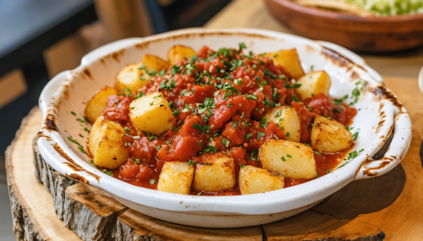découvrez le secret des bars à tapas de séville pour préparer des « patatas bravas » croustillantes et savoureuses, un incontournable de la cuisine espagnole.