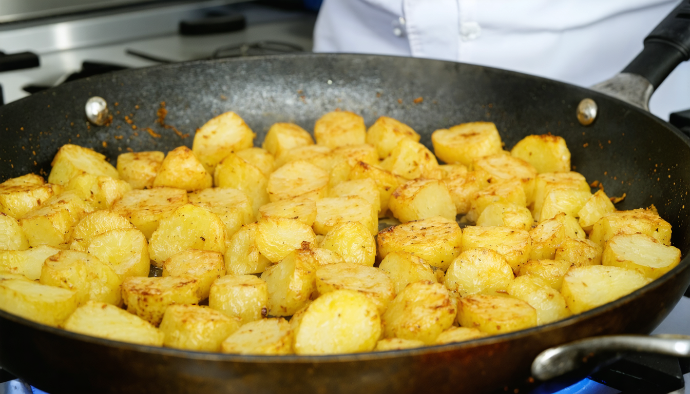 découvrez le secret pour réussir des pommes de terre sautées parfaitement croustillantes à l'extérieur et moelleuses à l'intérieur, pour un accompagnement savoureux et irrésistible.
