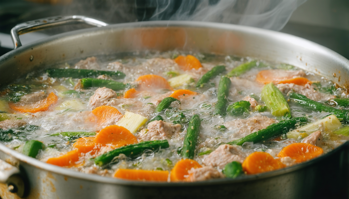 découvrez comment maîtriser la cuisson à l'eau, une technique essentielle des chefs pour préserver toutes les saveurs et la texture des aliments.