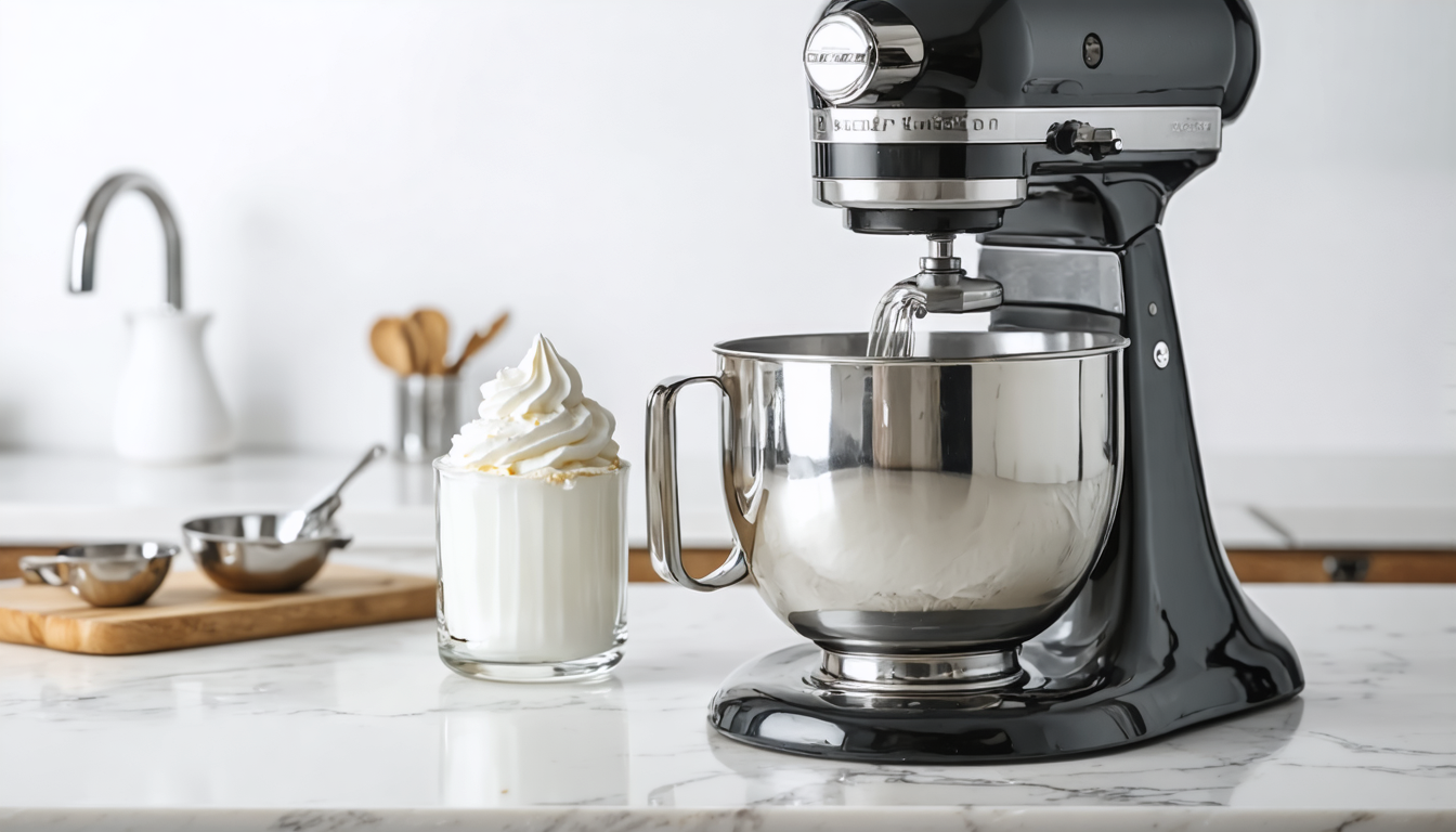 apprenez à maîtriser la crème fouettée avec monsieur cuisine grâce à notre guide facile et nos conseils pratiques pour réussir à coup sûr vos desserts.