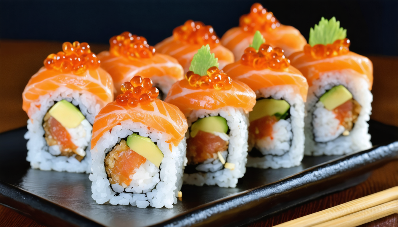 découvrez notre recette de maki maison légers, sans riz, aux rillettes de crabe et saumon, pour une explosion de fraîcheur et de saveurs marines.