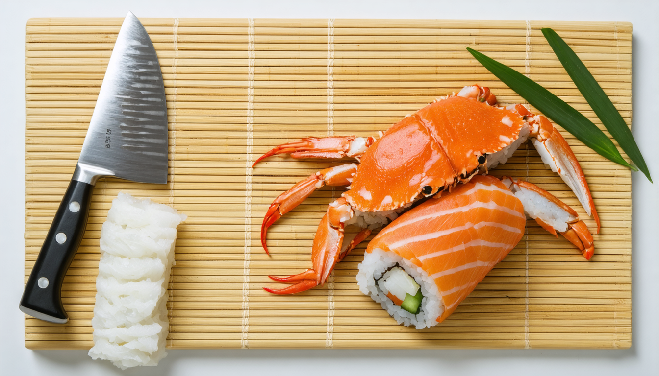 découvrez notre recette de makis maison légers aux rillettes de crabe et saumon, sans riz, pour une explosion de fraîcheur et de saveurs marines.