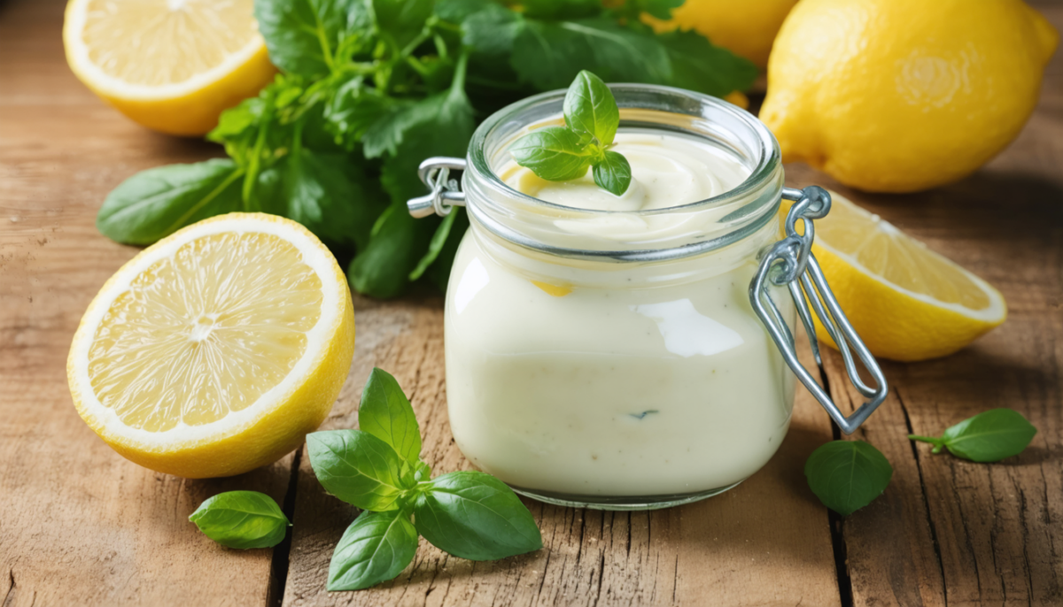 découvrez une recette simple et express de mayonnaise vegan, parfaite pour accompagner tous vos plats sans ingrédients d'origine animale.