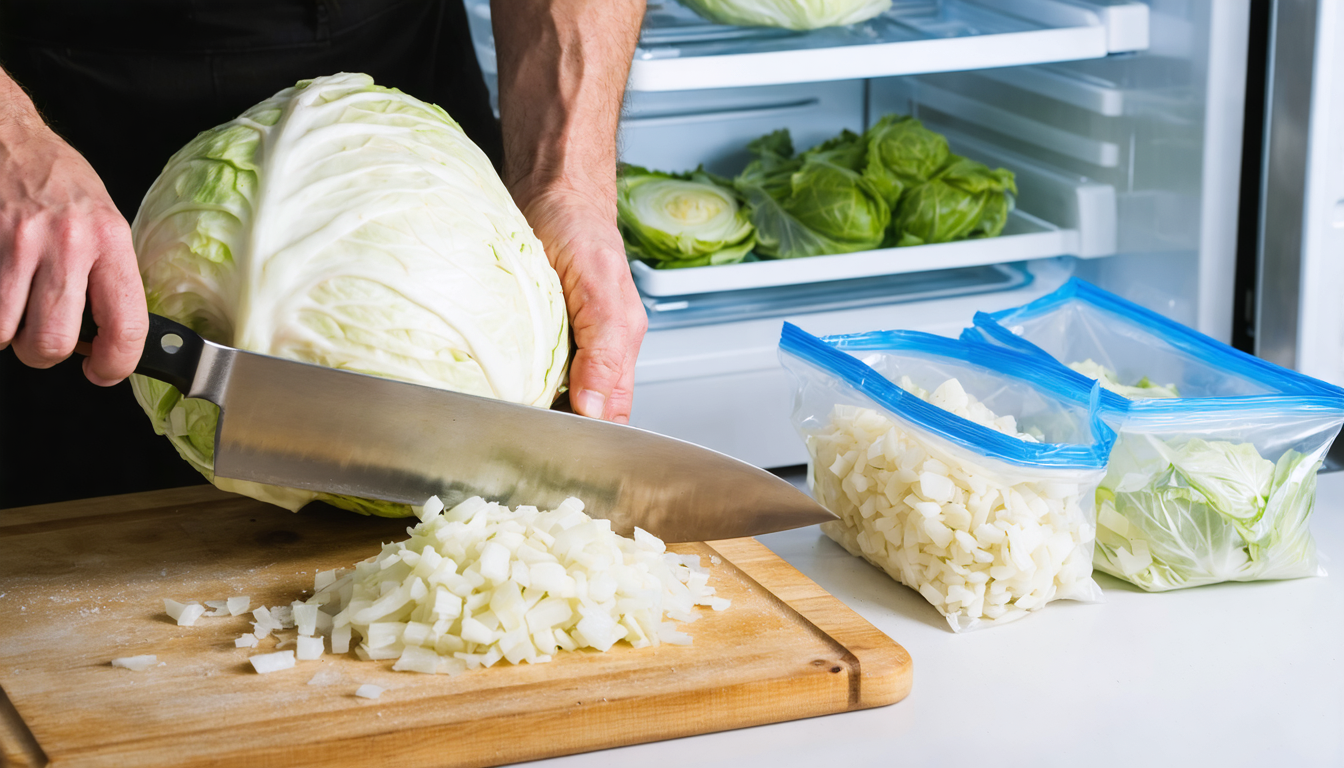 découvrez une méthode simple et efficace pour congeler le chou blanc chez soi et préserver sa fraîcheur et ses nutriments longtemps.
