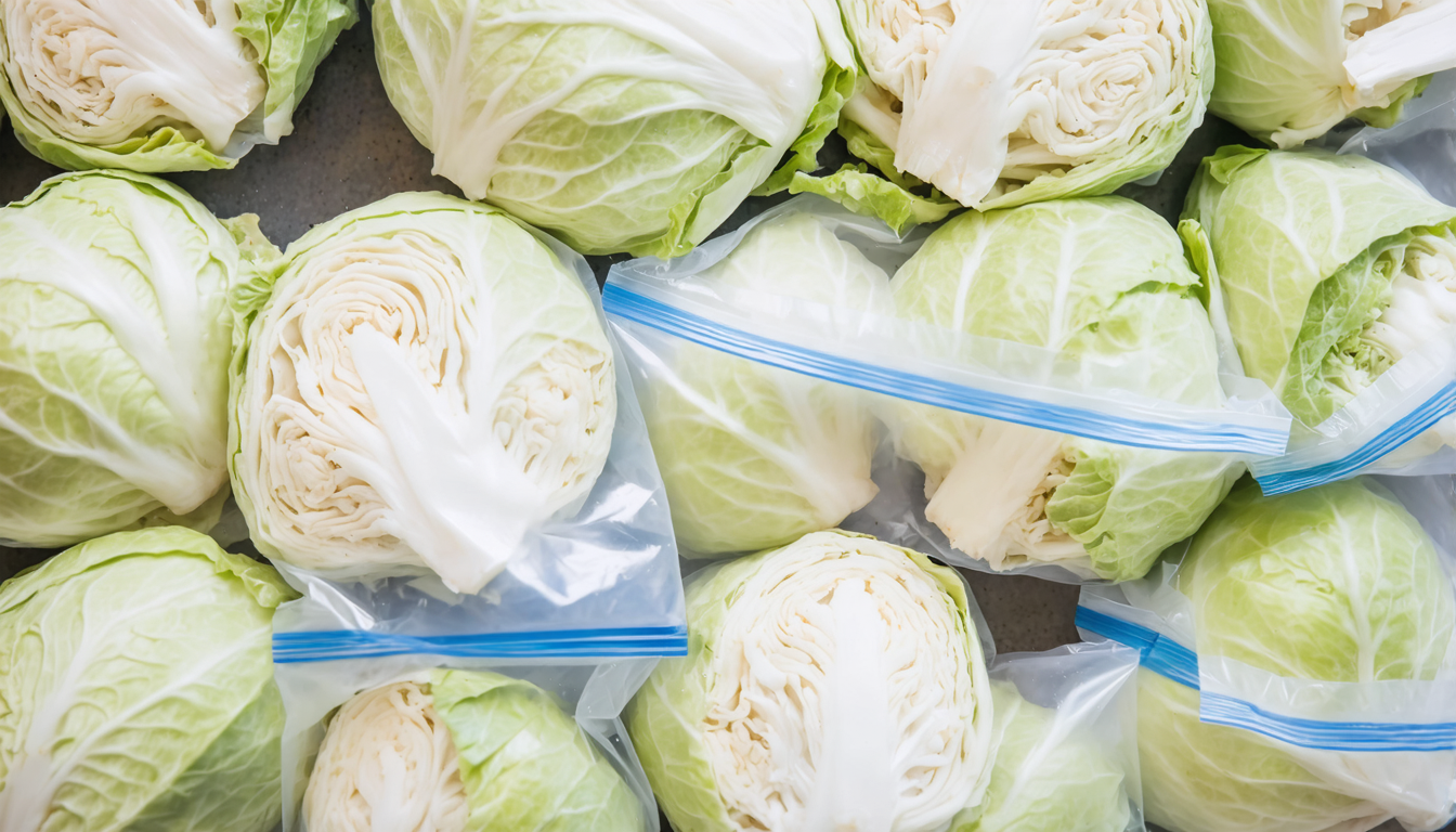 découvrez une méthode simple et efficace pour congeler le chou blanc chez vous, afin de préserver sa fraîcheur et ses nutriments pour une utilisation future.