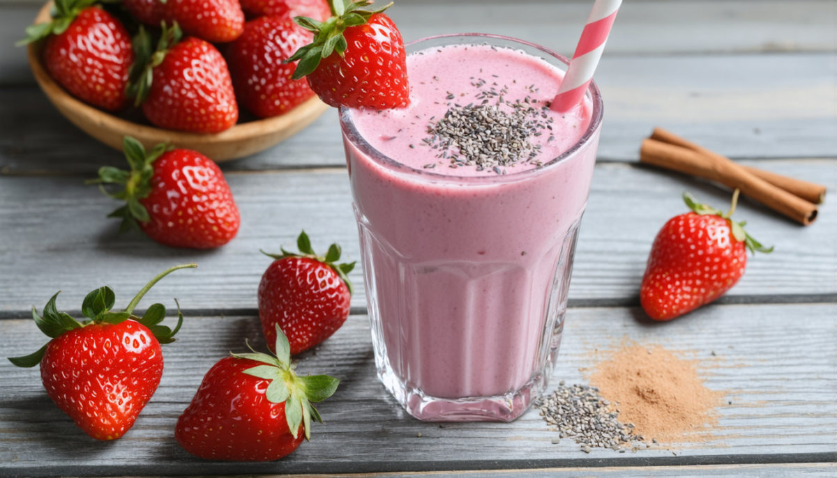 découvrez notre recette légère et savoureuse de milk-shake à la fraise, parfaite pour se faire plaisir sans culpabilité. un délice frais et sain à savourer à tout moment !