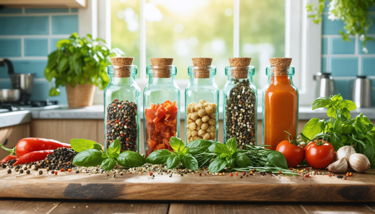 adoptez un été savoureux et sain en réduisant votre consommation de sel grâce à nos alternatives gourmandes pour assaisonner vos plats.
