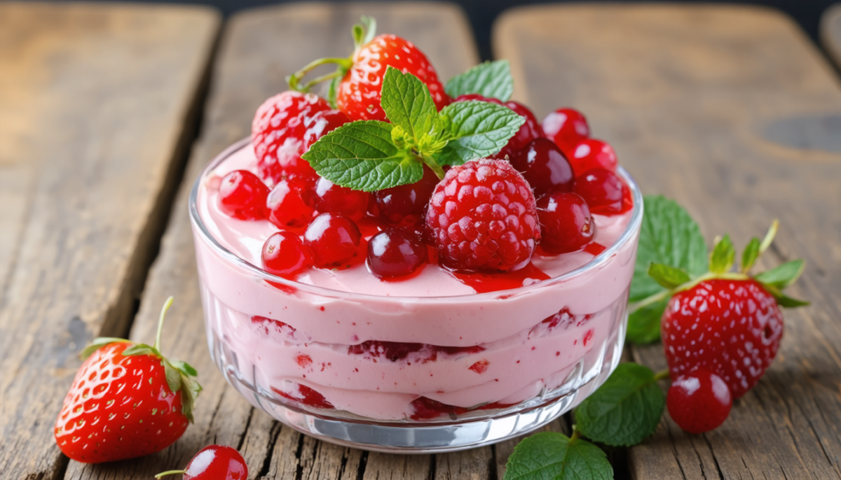 découvrez notre mousse estivale aux fruits rouges, une recette légère et rafraîchissante, parfaite pour savourer les saveurs fruitées en toute simplicité cet été.