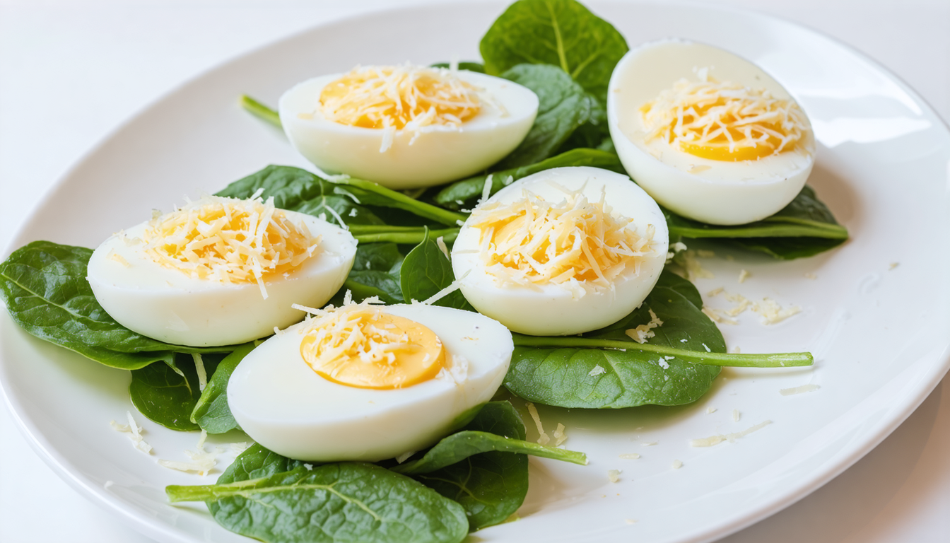 découvrez la recette facile et savoureuse des œufs durs à la florentine, un plat gourmand qui séduira vos papilles à chaque bouchée.