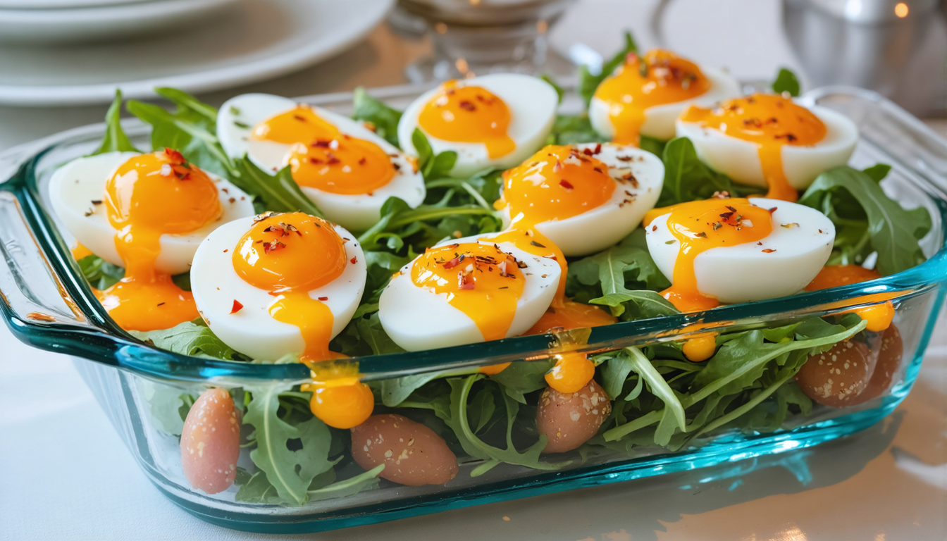 découvrez notre recette simple et délicieuse d'œufs durs à la sauce aurore, parfaite pour un repas rapide et savoureux.