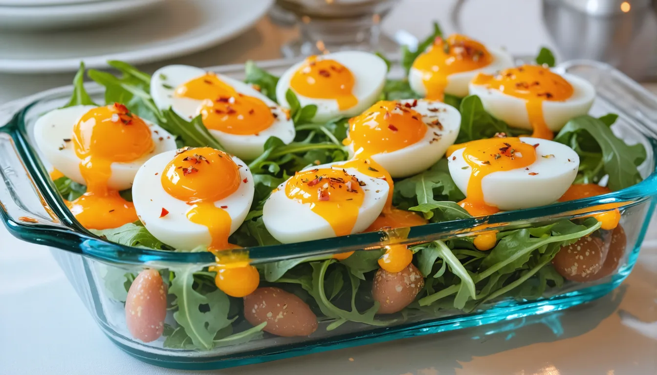 découvrez notre recette simple et délicieuse d'œufs durs à la sauce aurore, parfaite pour un repas rapide et savoureux.