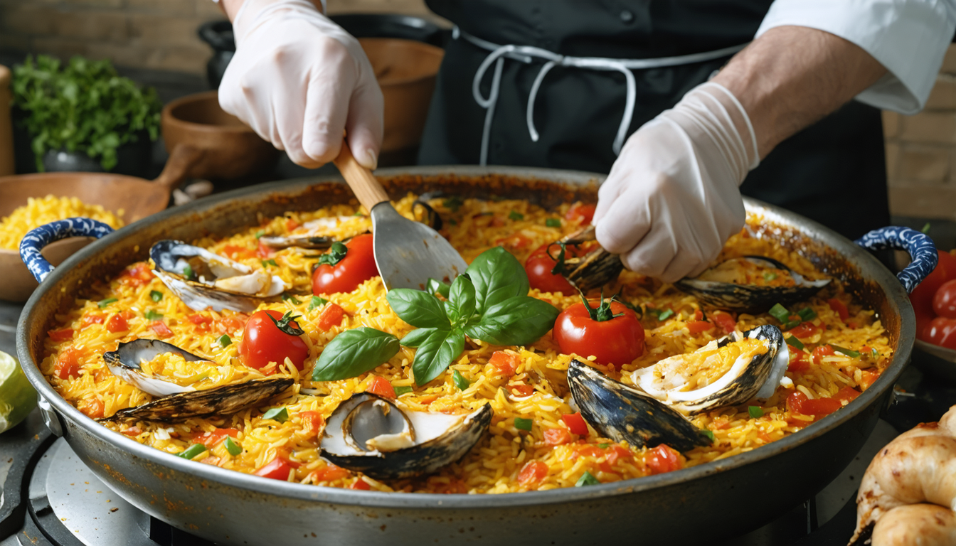 découvrez la recette authentique de la paella traditionnelle d’espagne avec nos conseils de chef pour réussir ce plat emblématique et savoureux.
