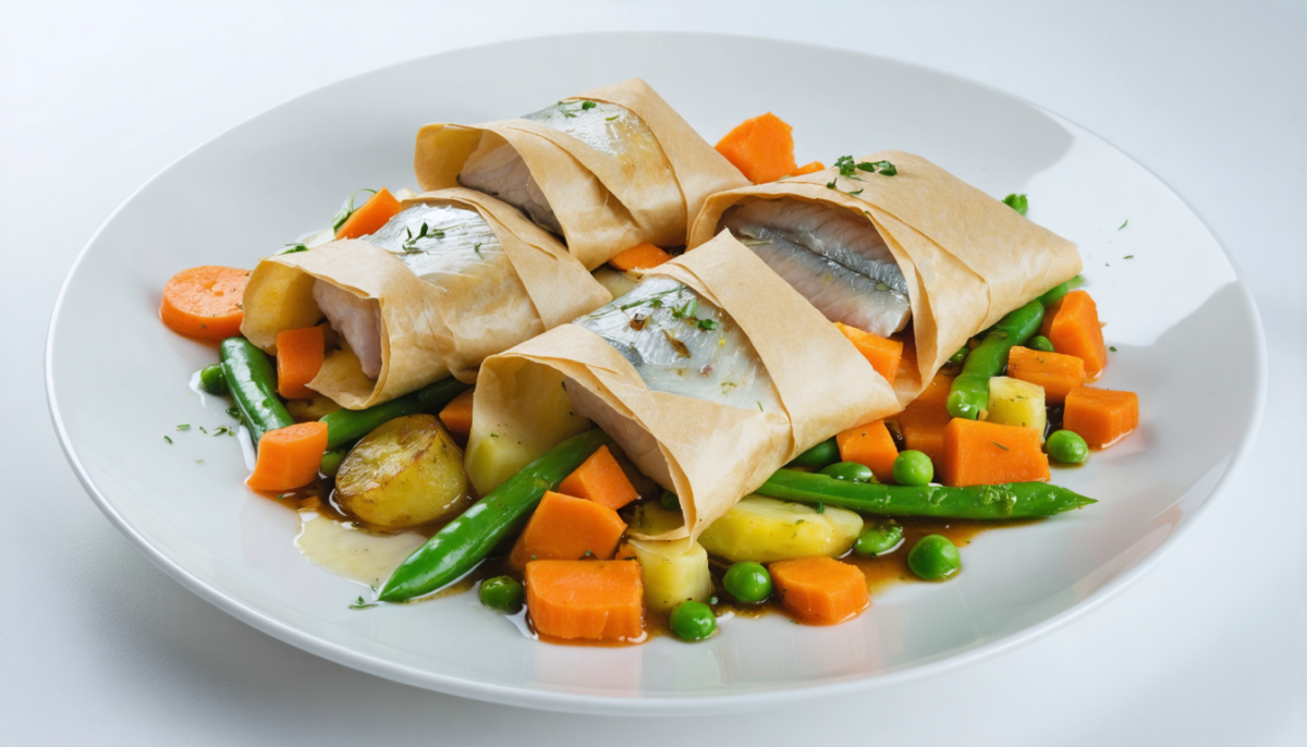 découvrez une recette gourmande et facile de papillotes de filets de julienne en jardinière, idéale pour un repas savoureux et léger.
