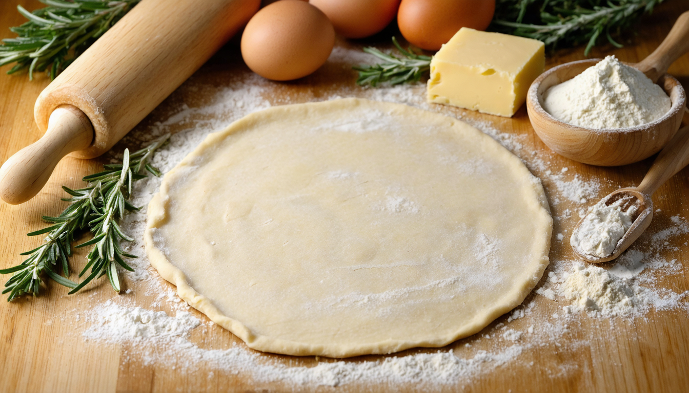 découvrez la recette simple et rapide de la pâte à tarte salée pour réussir toutes vos tartes salées à coup sûr.