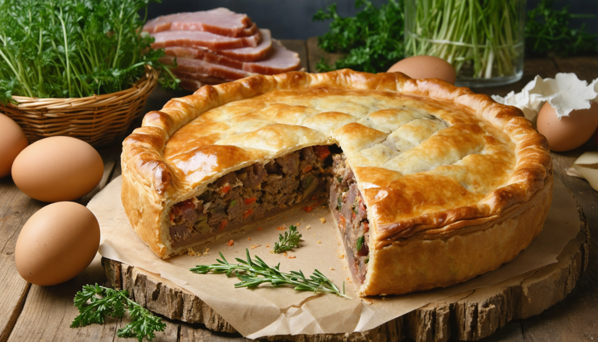 découvrez la recette traditionnelle du pâté de pâques berrichon, une spécialité gourmande du berry à savourer en famille pour les fêtes de pâques.