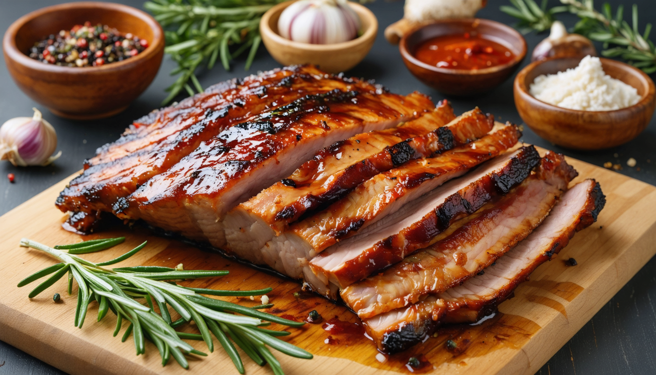 découvrez une recette simple et gourmande de poitrine de porc marinée pour sublimer vos papilles avec des saveurs délicieuses et faciles à préparer.