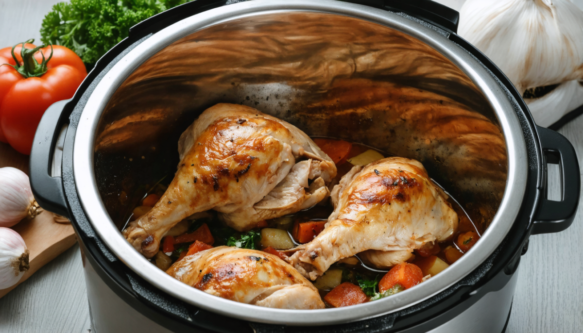 découvrez comment préparer un poulet basquaise savoureux et rapide avec votre autocuiseur. une recette facile à réaliser, pleine de goûts authentiques du sud-ouest.
