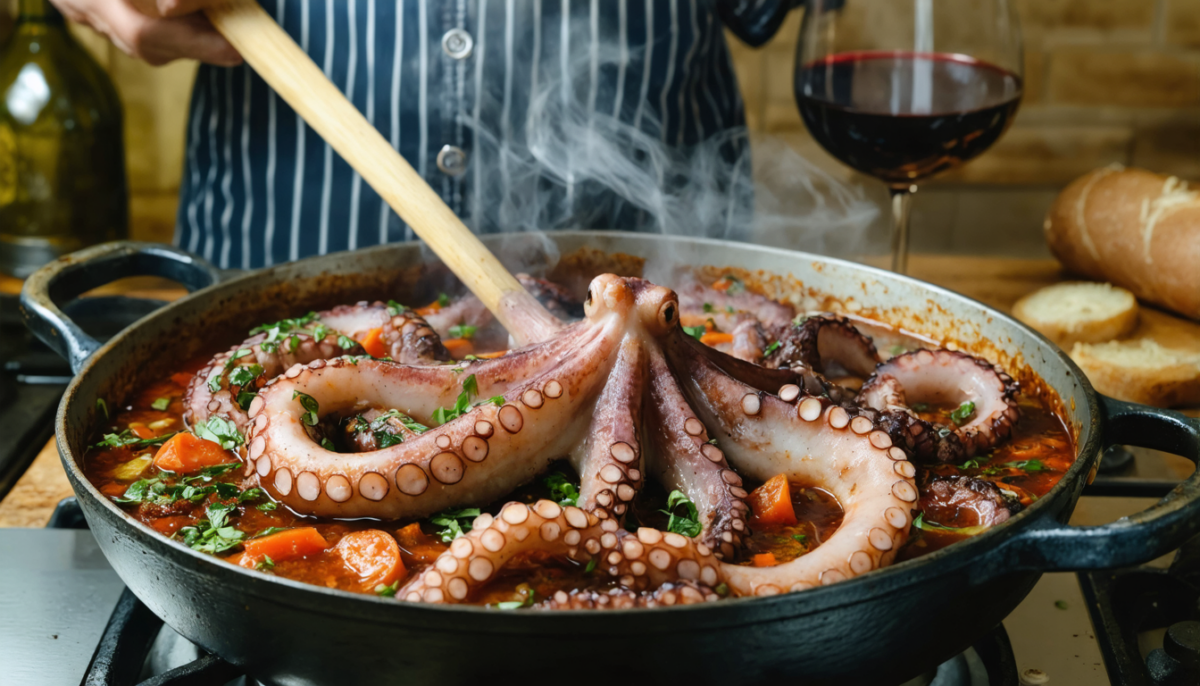 découvrez les secrets traditionnels du poulpe en daube et nos conseils incontournables pour réussir une marinade parfaite, délicieuse et savoureuse.